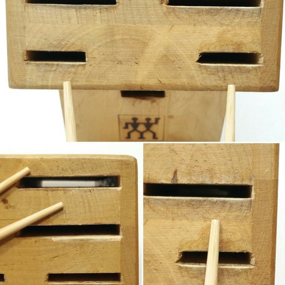 *SOLD* 14 ZWILLING J.A. HENCKELS 10 Slot Knife Block 4116E1M - Picture 9 of 10